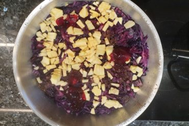 Rosenkohl Duo: Püree und Rosenkohlstreifen