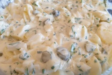 Zucchini Espuma als schaumige Suppe