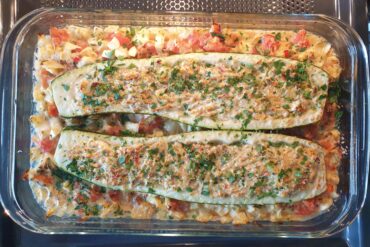 Zucchini Espuma als schaumige Suppe