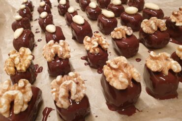 Lachs im Walnuss-Parmesan-Kräuter-Mantel