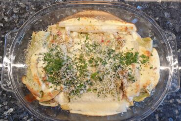Omelett mit Spargel
