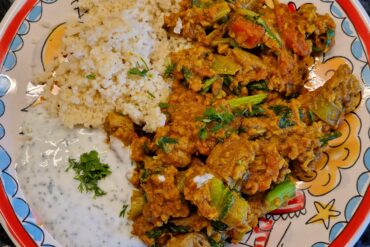 Erbsen Tomaten Gemüseeintopf