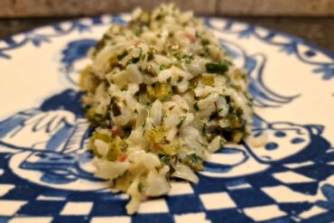 Pasta mit Anchovis und Staudensellerie