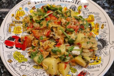 Bunte Kartoffelpuffer