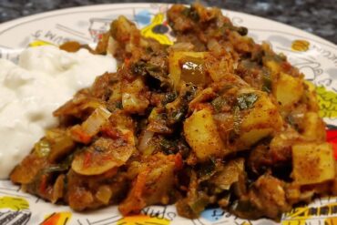 Ertrunkene Kartoffeln  – oder Papas Chorreadas