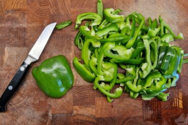 Gebratene grüne Paprika – die perfekte Beilage